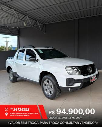 RENAULT OROCH 1.6 16V SCE FLEX INTENSE MANUAL RENAULT OROCH 1.6 16V SCE FLEX INTENSE MANUAL